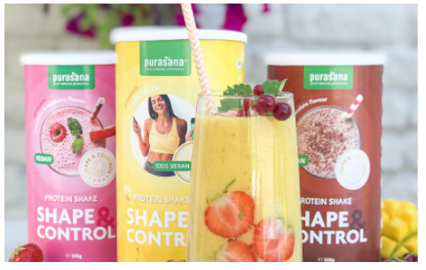 Smoothie protéiné aux framboises
